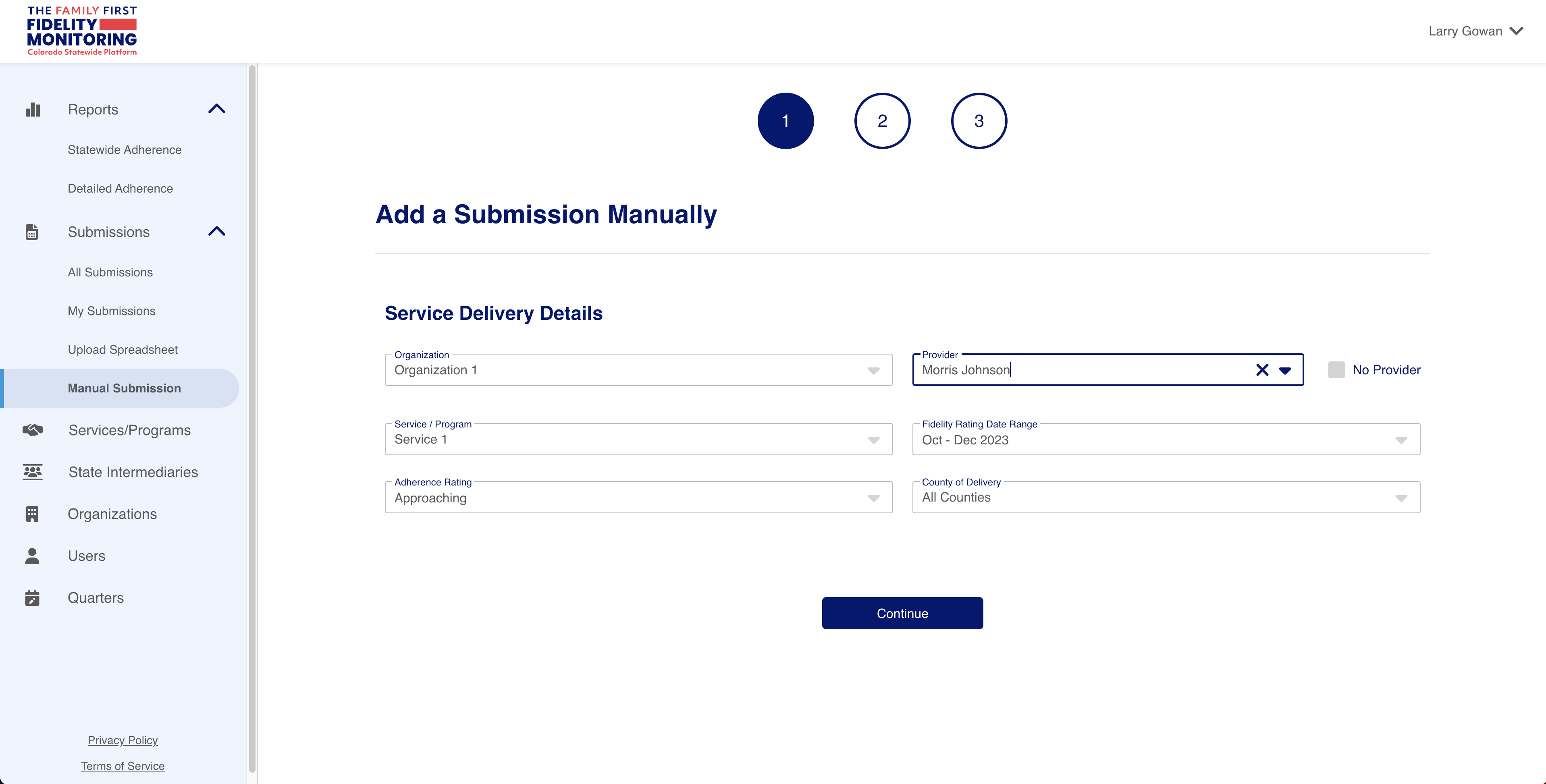 Family First Manual Submission